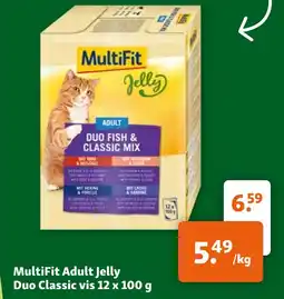 Maxi Zoo MultiFit Adult Jelly Duo Classic vis aanbieding