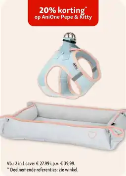 Maxi Zoo AniOne Pepe & Kitty aanbieding