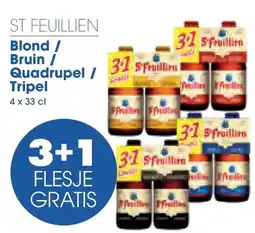 Prik en Tik St Fuillien Blond / Bruin / Quadrupel / Tripel aanbieding