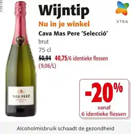 Colruyt Cava Mas Pere 'Selecció' aanbieding