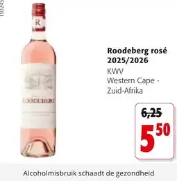 Colruyt Roodeberg rosé 2025/2026 aanbieding
