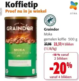 Colruyt Graindor Moka aanbieding
