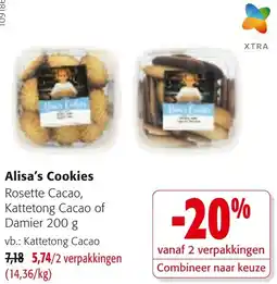 Colruyt Alisa's Cookies aanbieding