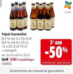 Colruyt Tripel Karmeliet aanbieding