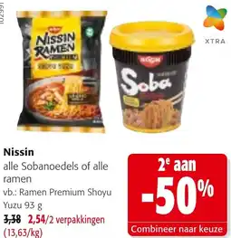 Colruyt Nissin aanbieding
