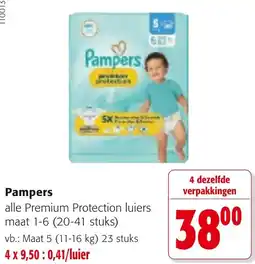 Colruyt Pampers aanbieding