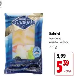Colruyt Gabriel gerookte zwarte heilbot aanbieding