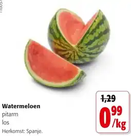 Colruyt Watermeloen aanbieding