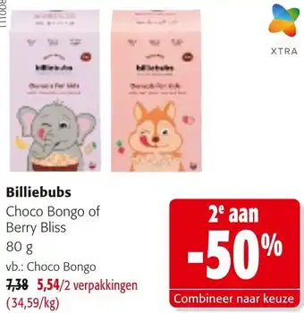 Colruyt Billiebubs Choco Bongo of Berry Bliss aanbieding