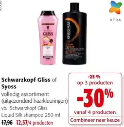 Colruyt Schwarzkopf Gliss of Syoss aanbieding