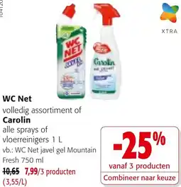 Colruyt WC Net of Carolin aanbieding
