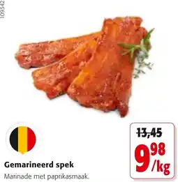Colruyt Gemarineerd spek aanbieding