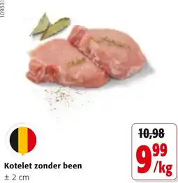 Colruyt Kotelet zonder been aanbieding
