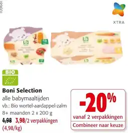 Colruyt Boni Selection babymaaltijden aanbieding