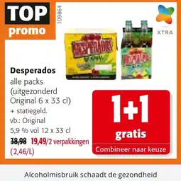 Colruyt Desperados aanbieding