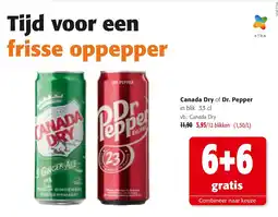 Colruyt Canada Dry of Dr. Pepper aanbieding