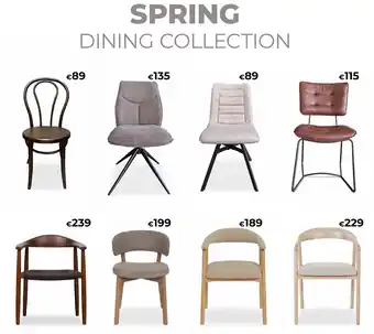 Spring dining collection