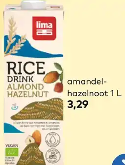 Bio Planet Lima amandel hazelnoot aanbieding