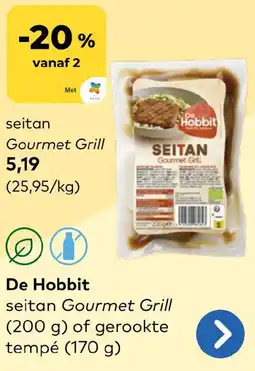 Bio Planet De Hobbit seitan Gourmet Grill aanbieding