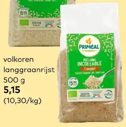 Bio Planet Priméal volkoren langgraanrijst aanbieding