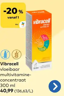 Bio Planet Vibracell vloeibaar multivitamine concentraat aanbieding
