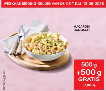 Alvo Macaroni ham-kaas aanbieding