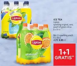 Alvo Ice tea Lipton aanbieding