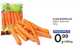 Alvo Fijne wortelen aanbieding