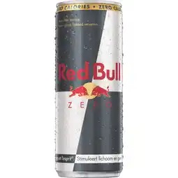 Albert Heijn Red Bull Zero calories bel aanbieding