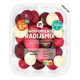 Albert Heijn AH Snoepgroente radijsmix aanbieding
