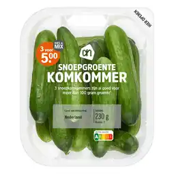 Albert Heijn AH Snoepgroente komkommer aanbieding