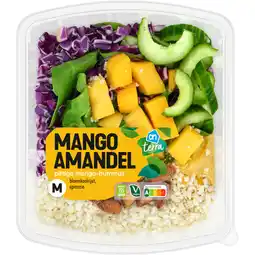 Albert Heijn AH Terra Plantaardige lunchsalade mango amandel aanbieding