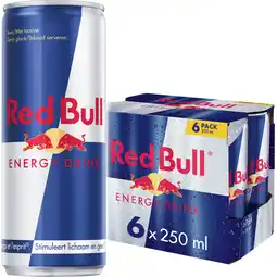 Albert Heijn Red Bull Energy drink 6-pack bel aanbieding