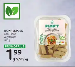 Alvo Wokreepjes Boni Plan't Vegetarisch aanbieding