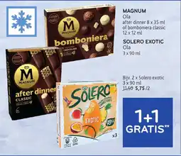 Alvo Magnum en Solero Exotic aanbieding