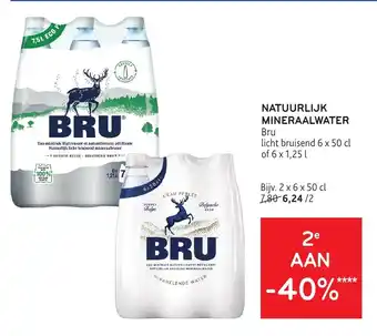 Alvo Natuurlijk Mineraalwater Bru aanbieding