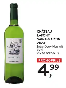 Alvo Château Lafont Saint-Martin 2024 aanbieding