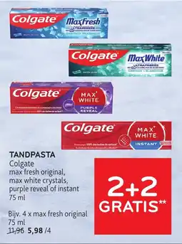 Alvo Colgate Tandpasta aanbieding