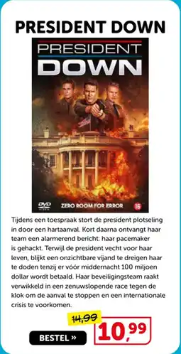 Boekenvoordeel President Down Films aanbieding