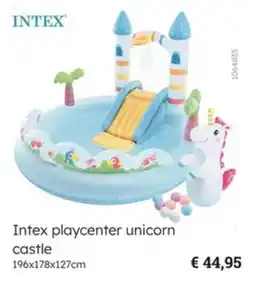 Multi bazar Intex Playcenter Unicorn Castle aanbieding