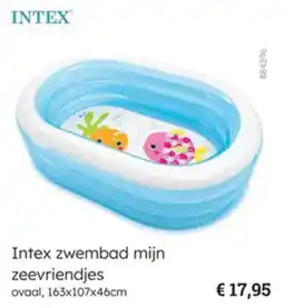Multi bazar Intex Zwembad Mijn Zeevriendjes aanbieding