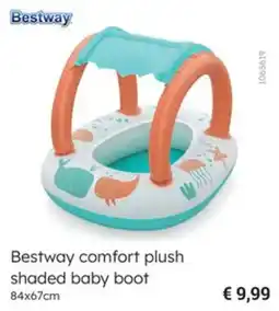 Multi bazar Bestway comfort plush shaded baby boot aanbieding