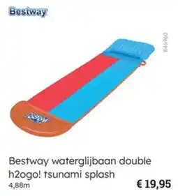 Multi bazar Bestway waterglijbaan double h2ogo! tsunami splash aanbieding