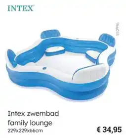 Multi bazar Intex Zwembad Family Lounge aanbieding