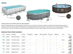 Multi bazar Bestway Power Steel Zwembad aanbieding