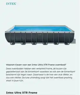 Multi bazar Intex Ultra XTR Frame aanbieding