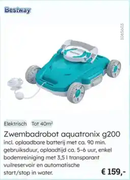 Multi bazar Bestway Zwembadrobot aquatronix g200 aanbieding