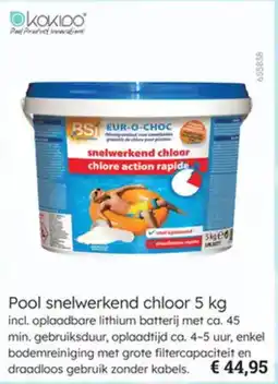 Multi bazar Pool Snelwerkend Chloor aanbieding