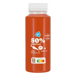 Albert Heijn AH 50% Groentesap wortel sinaas gember aanbieding