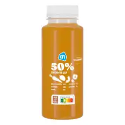 Albert Heijn AH 50% Groentesap gele wortel mango ananas aanbieding